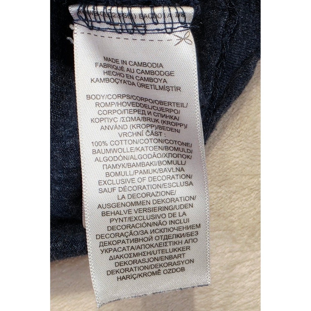 Polo Ralph Lauren Mens Blue Heather Long Sleeve T-Shirt Custom Slim Fit Medium - Picture 5 of 7